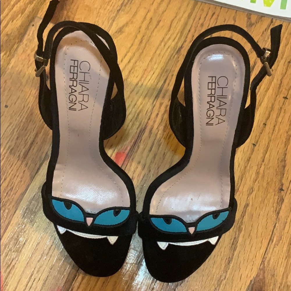 Chiara Ferragni high heels sandals size 39 Euro